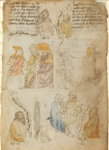 The Flight into Egypt [recto], by Italian 15th Century