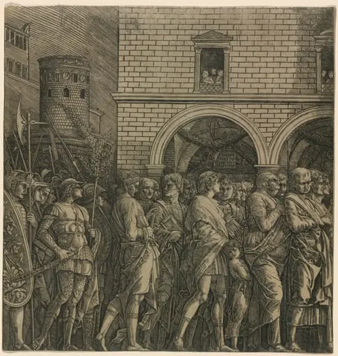 The Triumph of Caesar: The Senators, by Italian 15th Century