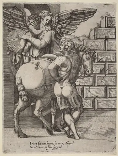Allegory of Fortune, by Italian 16th Century