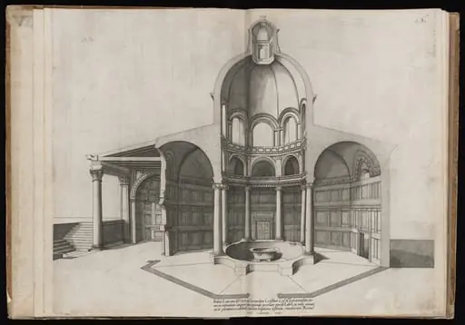 Balnei Laterani [The Lateran Baptistry], by Italian 16th Century