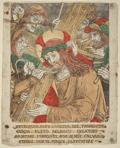 Christ Carrying the Cross, by Italian 16th Century