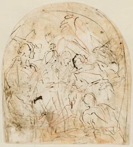 Christ Carrying the Cross, by Italian 16th Century