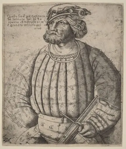 "El Gran Capitanio", by Italian 16th Century