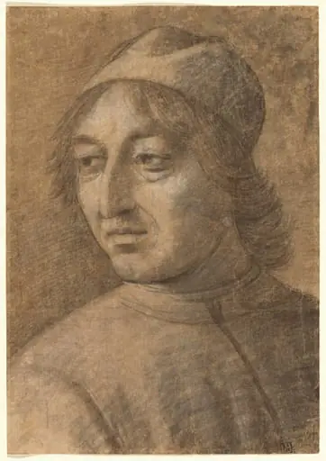 Head of a Man with a Cap, by Italian 16th Century