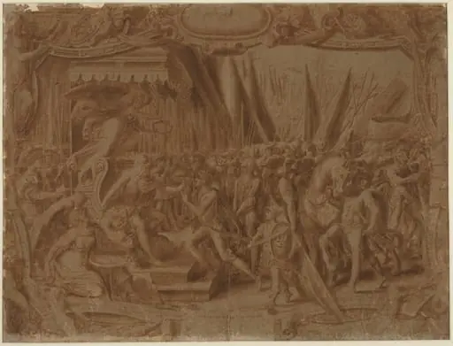 Historical Scene, by Italian 16th Century