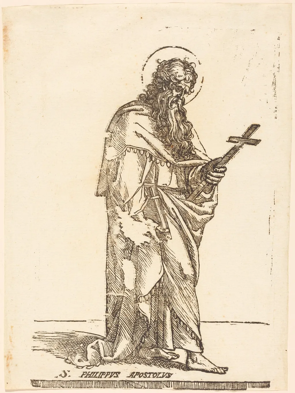 Saint Philip, by Italian 16th Century, ink, 1626