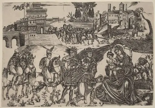 The Adoration of the Magi, by Italian 16th Century