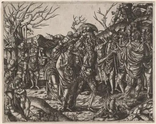The Death of Virginia, by Italian 16th Century