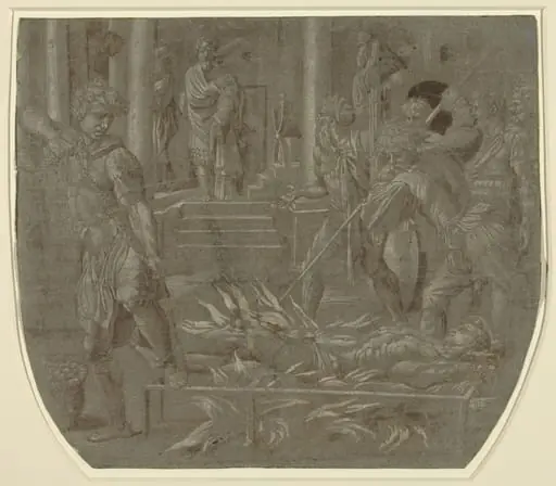 The Martyrdom of Saint Lawrence, by Italian 16th Century