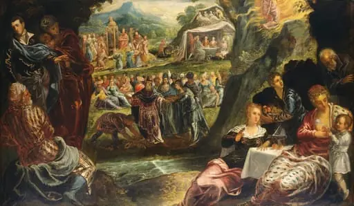 The Worship of the Golden Calf, by Italian 16th Century