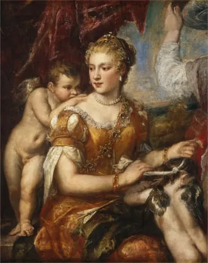 Venus Blindfolding Cupid, by Italian 16th Century