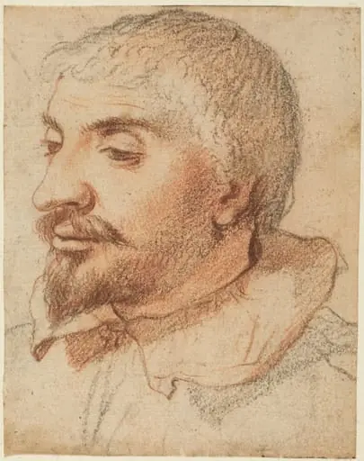 Head of a Man, by Italian 17th Century
