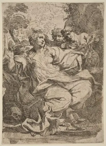 Magdalen, by Italian 17th Century
