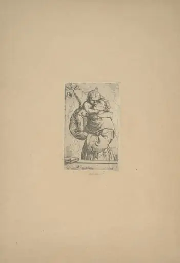 Saint  Anthony with the Christ Child, by Italian 17th Century