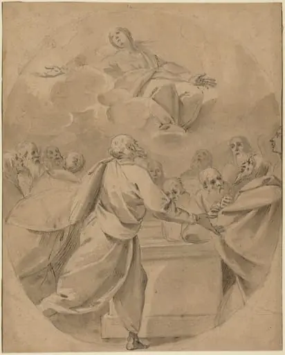 The Assumption of the Virgin, by Italian 17th Century