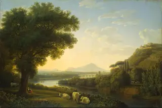Italian Landscape, by Jacob Philipp Hackert