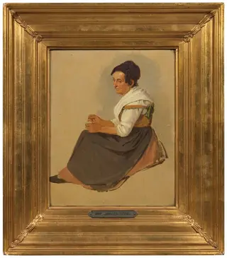 Italian Woman. Study