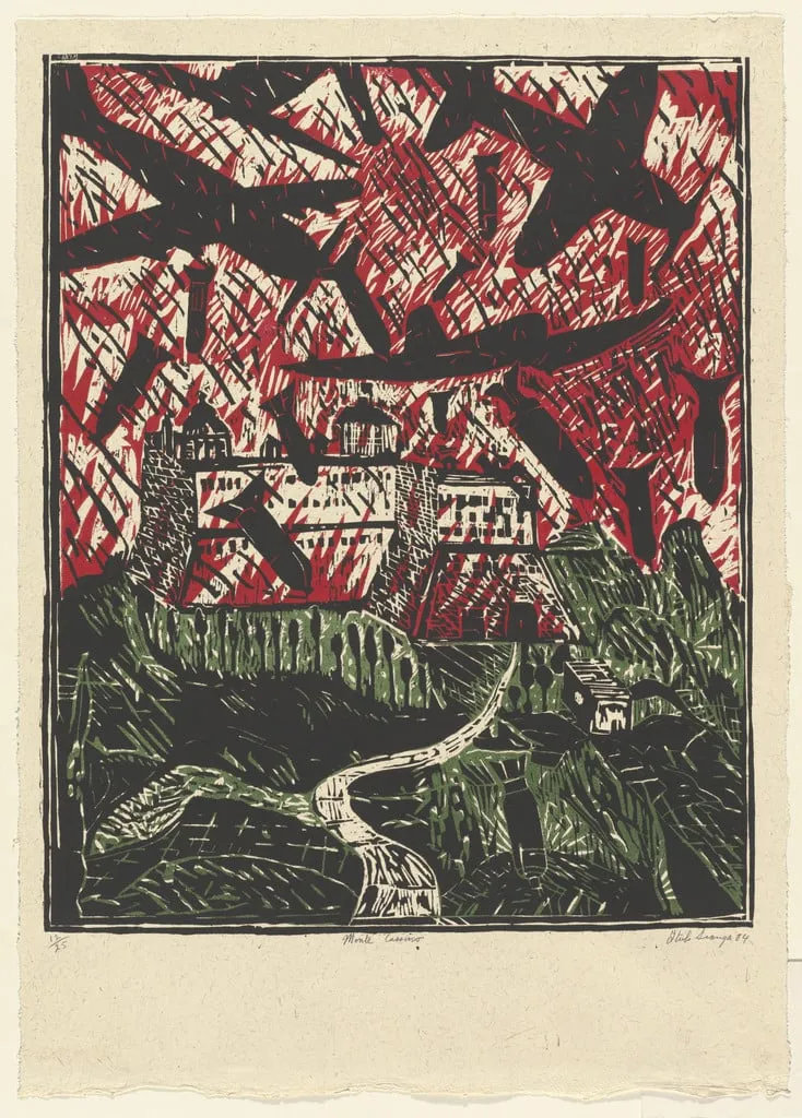 Untitled, by Italo Scanga, ink, 1984