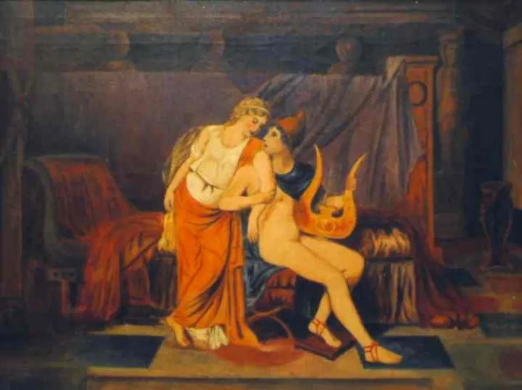 Elena și Paris, by Iulia Hașdeu, unspecified, 1850