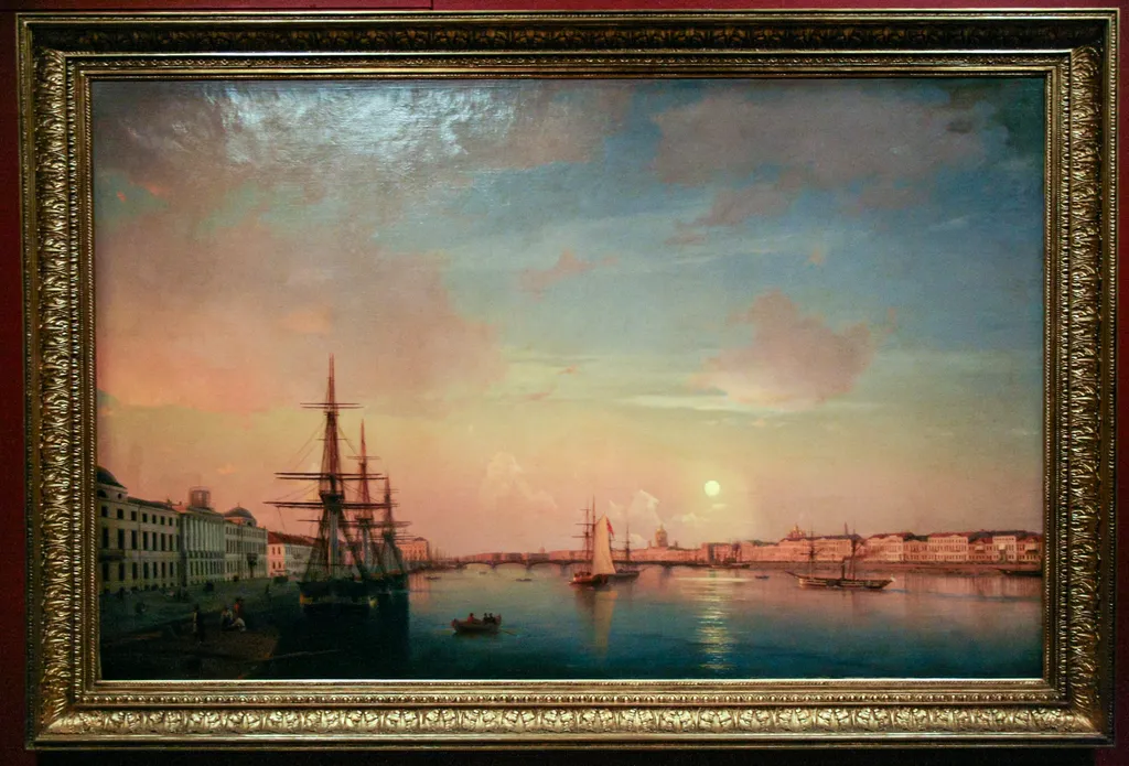 St. Petersburg, by Ivan Aivazovsky, oil, 1850
