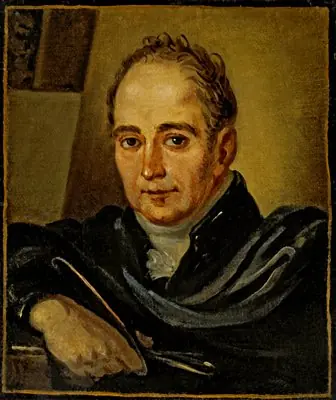 The Portrait of the Painter Vladimir Borovikovsky (study).