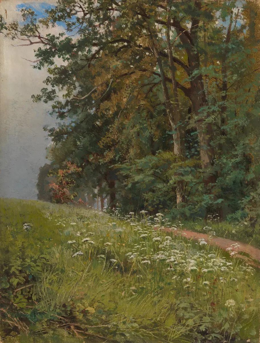 Maisema, by Ivan Ivanovitsh Shishkin, unspecified