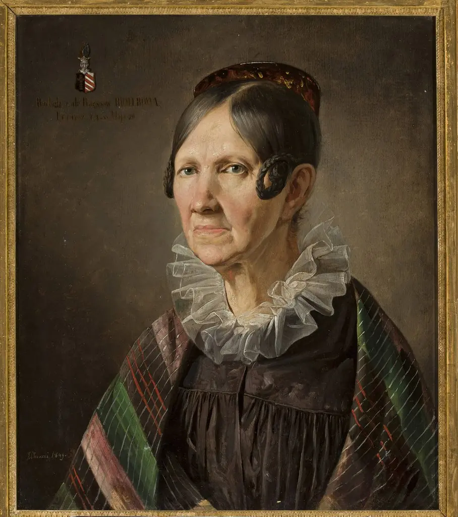 Portrait of Rachela Romer née de Raes, by Ivan Khrutsky