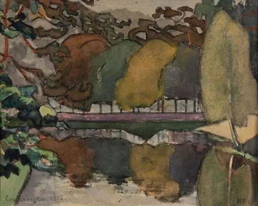 Λίμνη Σοκόλνοκι, by Ivan Kliun