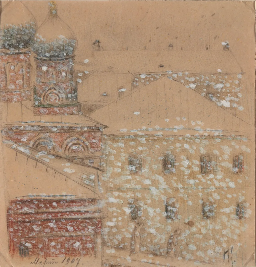 Χωρίς τίτλο, by Ivan Kliun, unspecified, 1907
