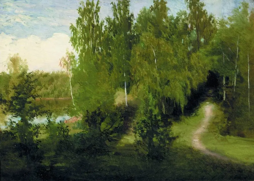 Forest Path, by Ivan Kramskoi
