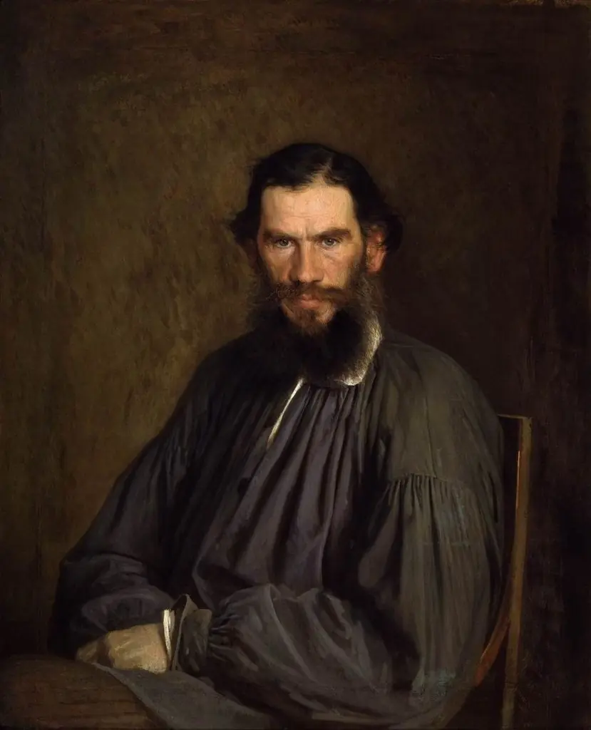 Portrait of Leo Tolstoy, by Ivan Kramskoi