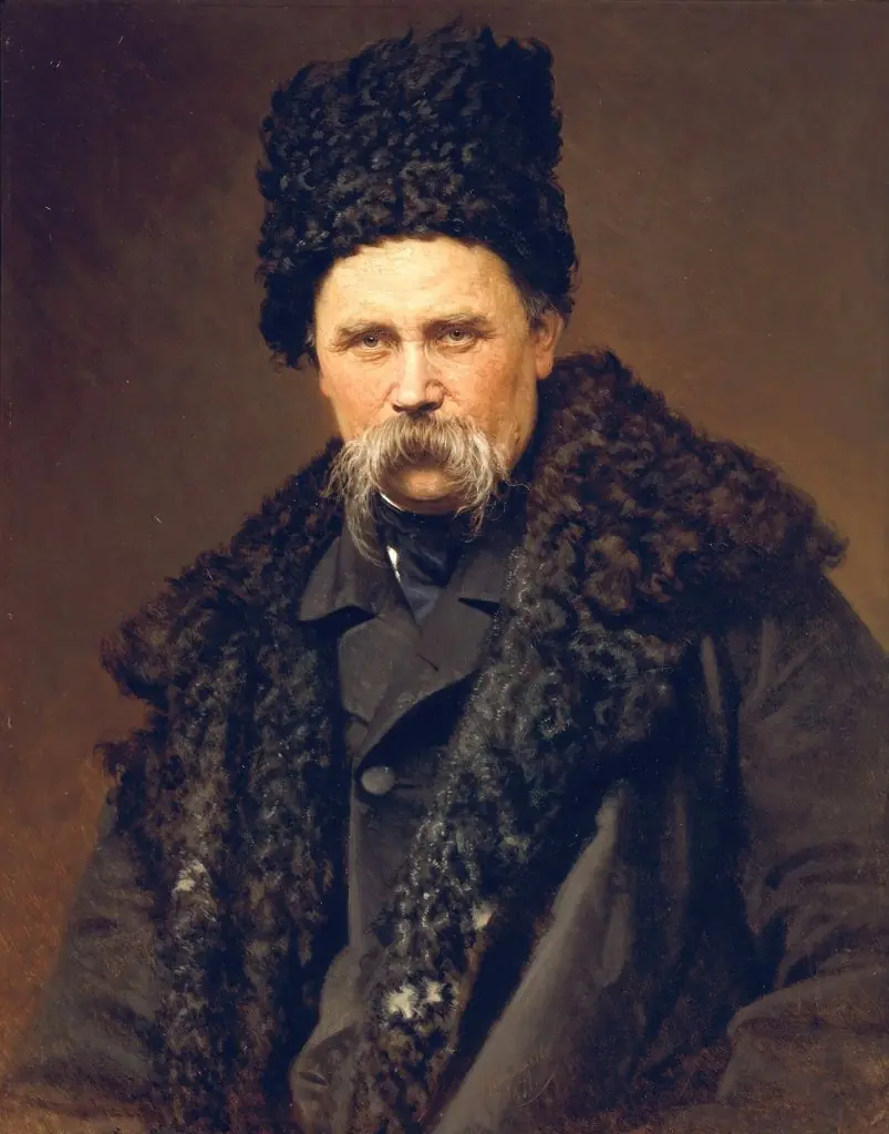 Portrait of Taras Shevchenko, by Ivan Kramskoi