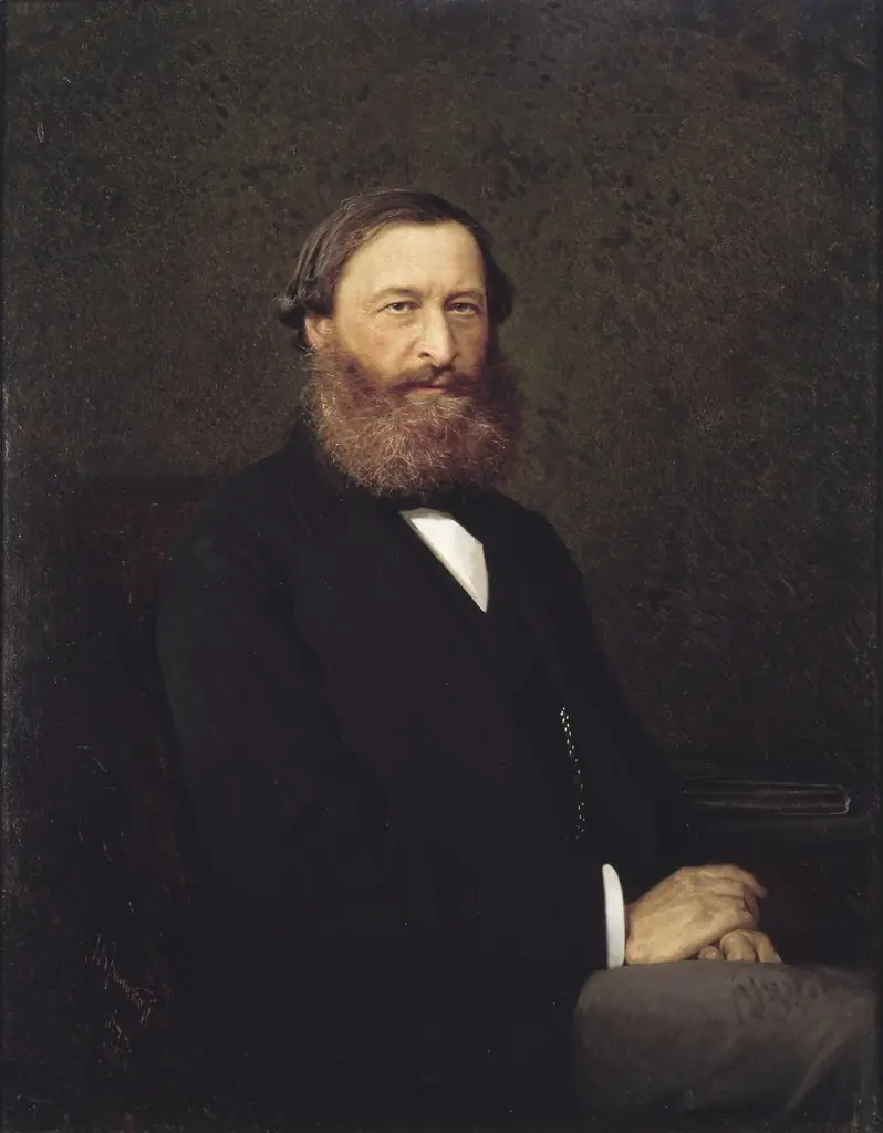 Portrait of the writer Y.F. Samarin, by Ivan Kramskoi