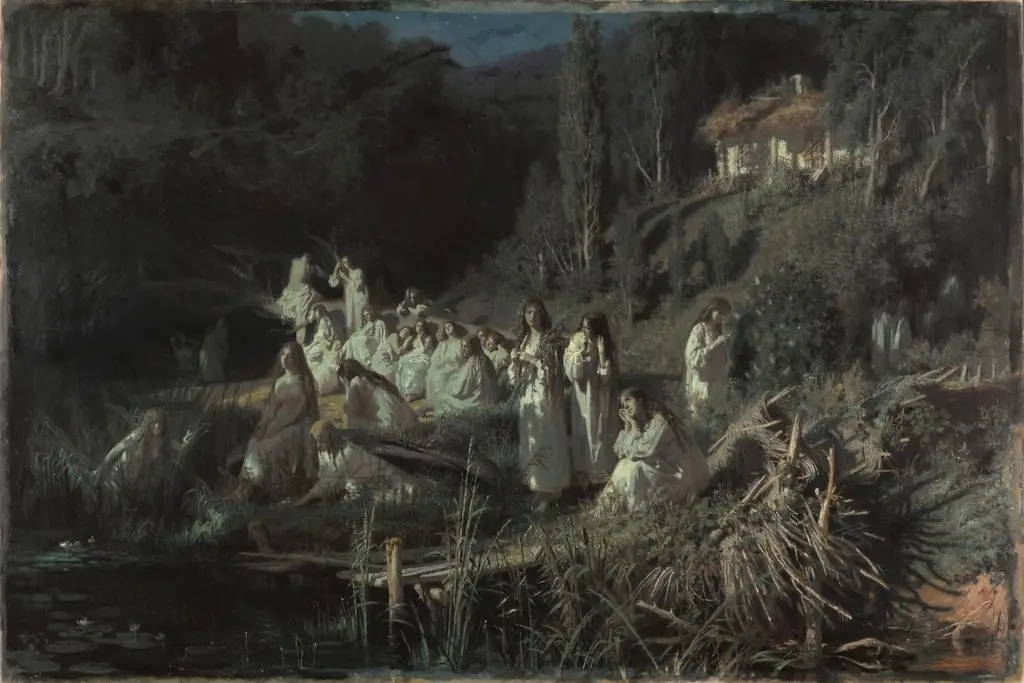 The Mermaids, by Ivan Kramskoi