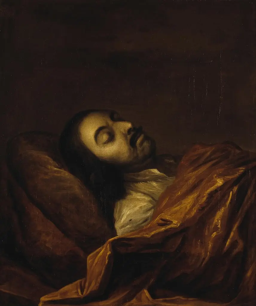 Portrait of Peter the Great on his Death-Bed, by Ivan Nikitich Nikitin