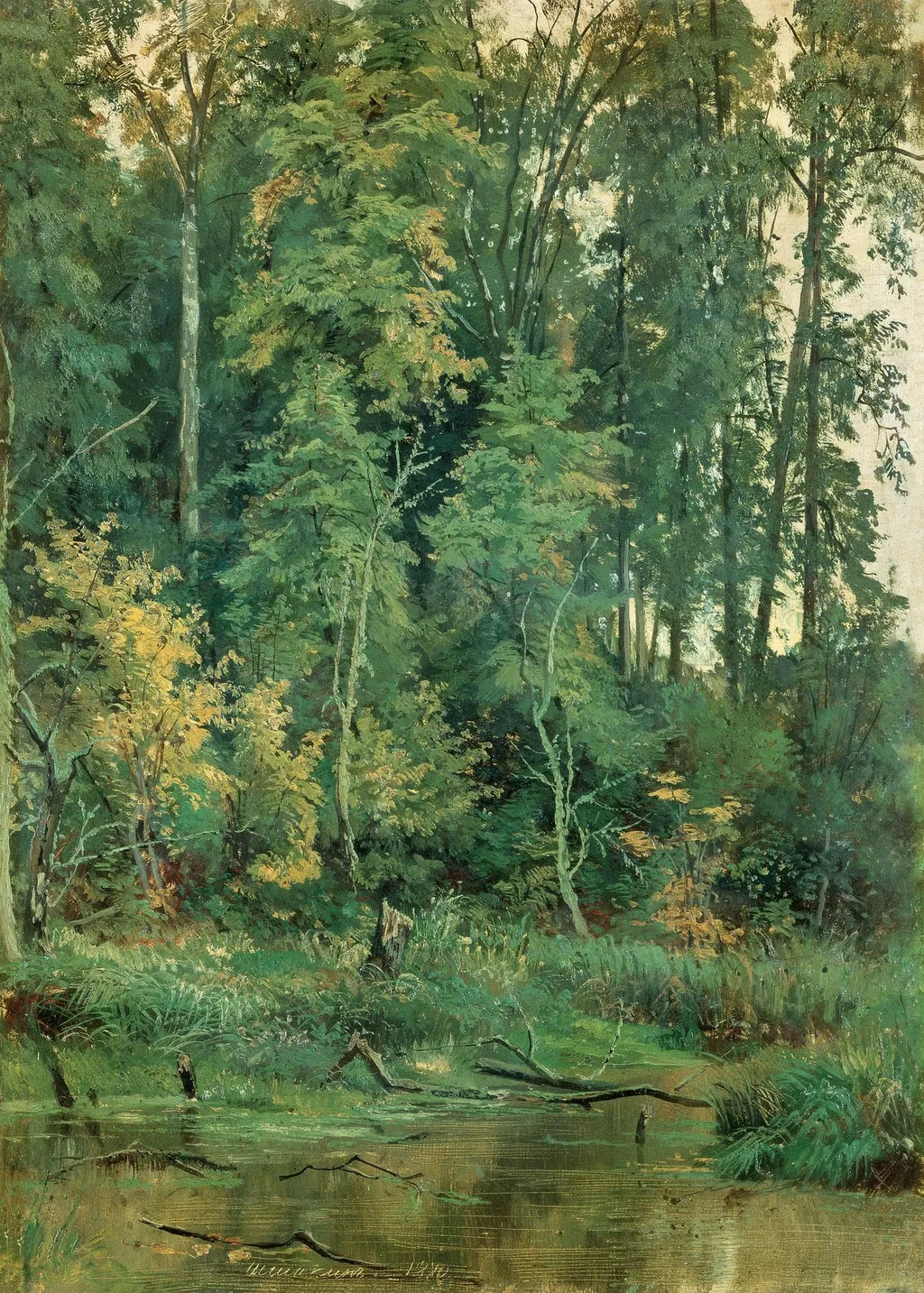 By the fall, by Ivan Shishkin, unspecified