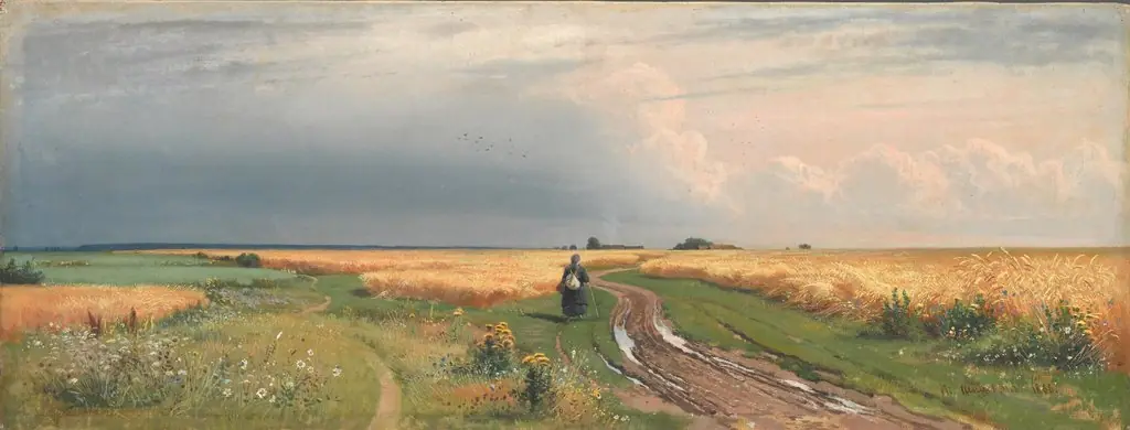 In the Rye, by Ivan Shishkin