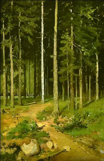 Road in the Forest, by Ivan Shishkin