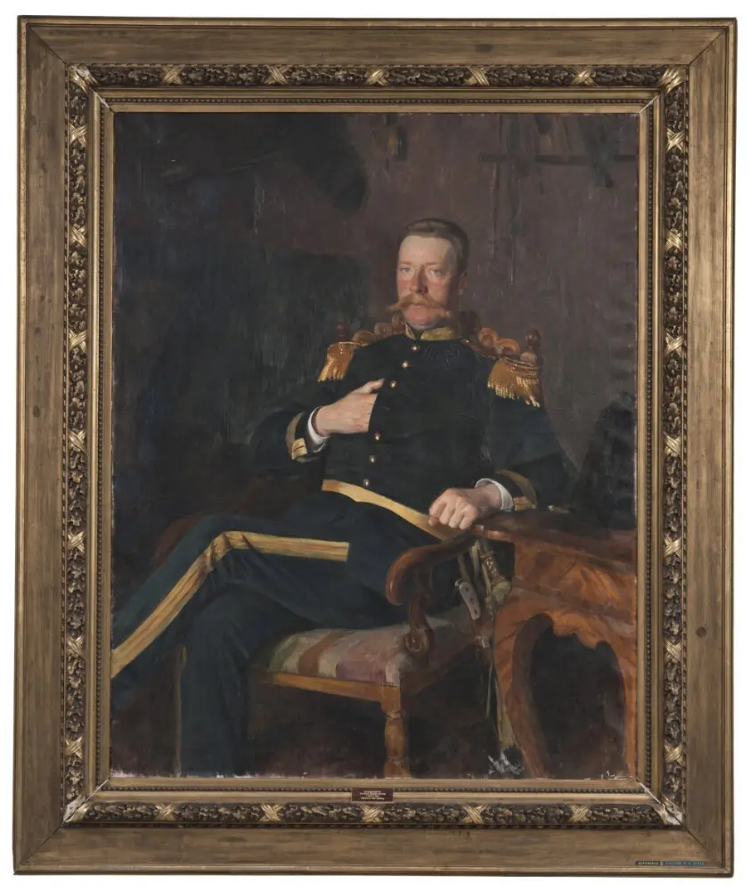 Patrick Baron Seton (1849-1911), född i Skottland, verksam i Sverige och Skottland, hovjägmästare, godsägare, fredsdomare, g.m. Beate Rosencrantz, son till Alexander Seton och Mary Isabelle Baillie, ä, by Ivar Nyberg