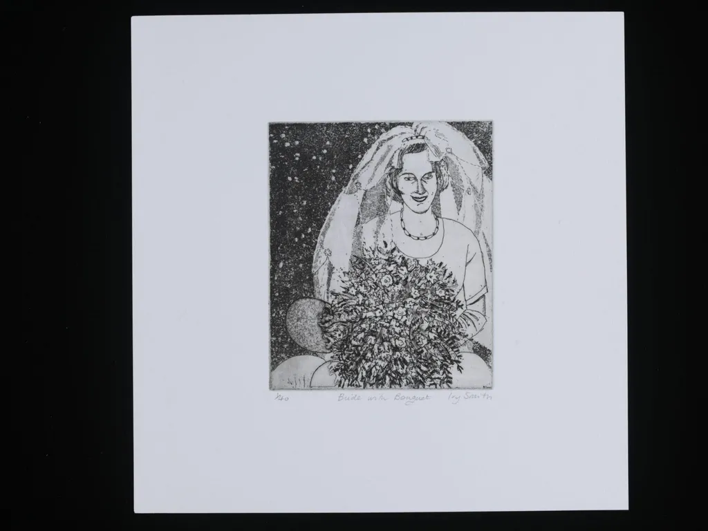 Bride with Bouqet, by Ivy Smith, 2012