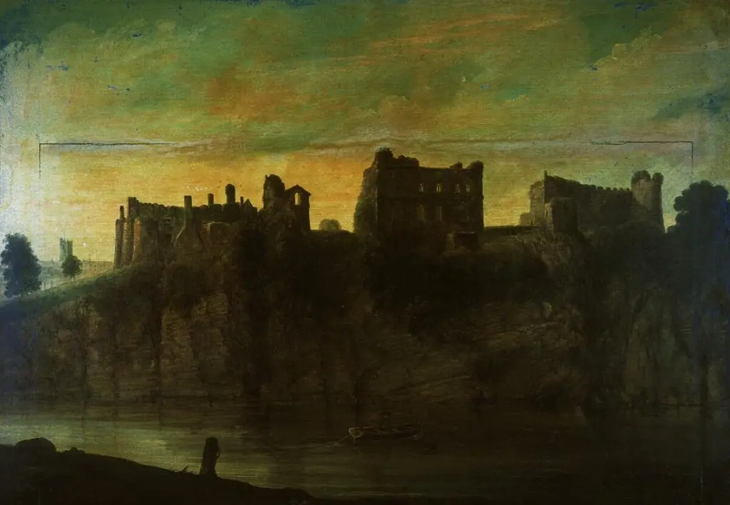 Chepstow Castle, by J. Ashford