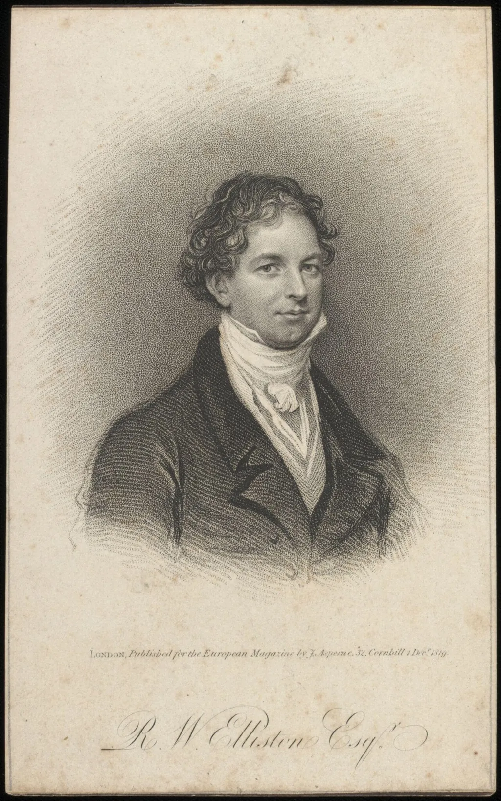 H Beard Print Collection, by J. Asperne, 1