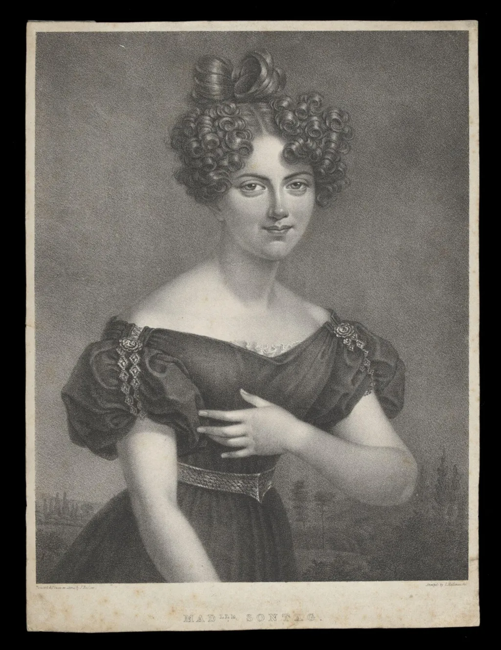 H Beard Print Collection, by J. Becker, 1838
