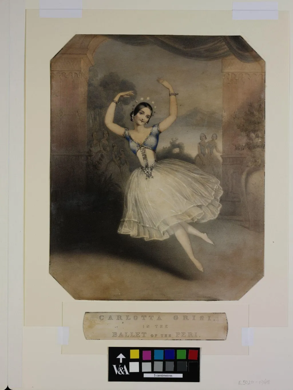 Carlotta Grisi,, by J Brandard, 1844