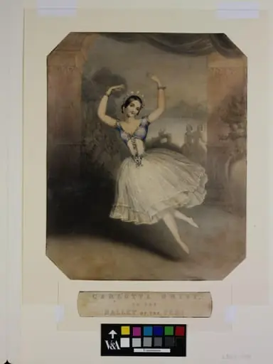 Carlotta Grisi,, by J Brandard