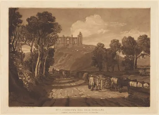 Saint Catherine's Hill Near Guilford, by J.C. Easling
