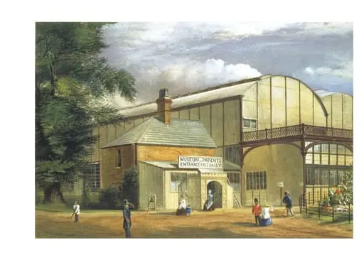 South Kensington Museum: South End of Iron Building, by J C Lanchenick