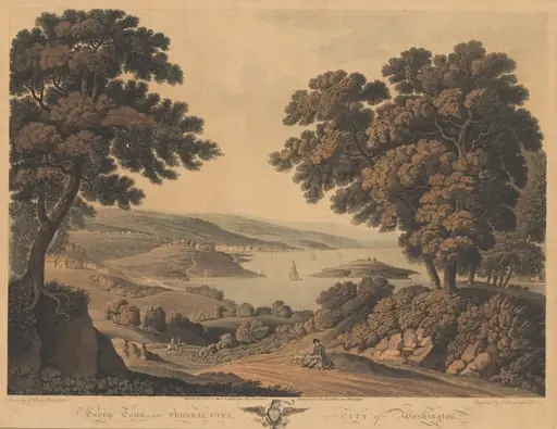 Georgetown and Federal City or City of Washington, by J. Cartwright