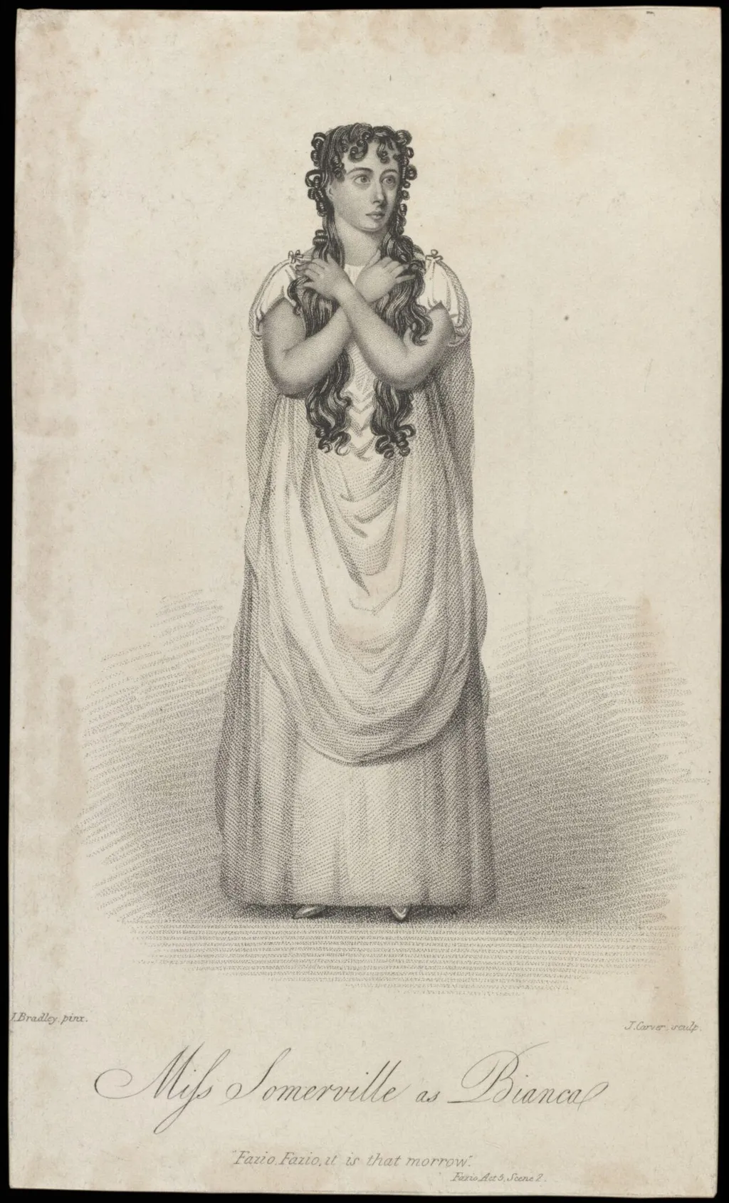 H Beard Print Collection, by J. Carver, 1819