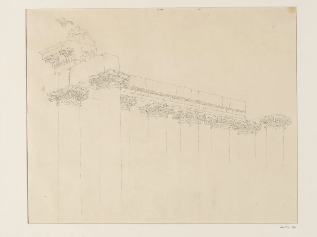 Ancient ruins in and near Rome, by J. Cousins, 1778